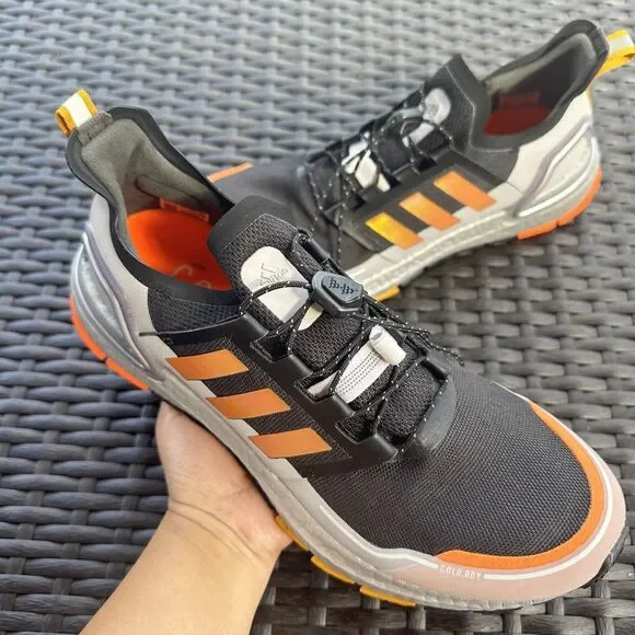 adidas gazelle silver green womens adidas Ultraboost WINTER.RDY Shoes Core Black / Iron Metallic / Signal  Orange  Heppo.com